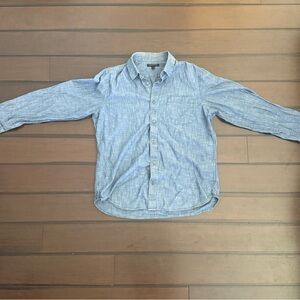 Banana Republic Chambray Blue Button-Down Shirt